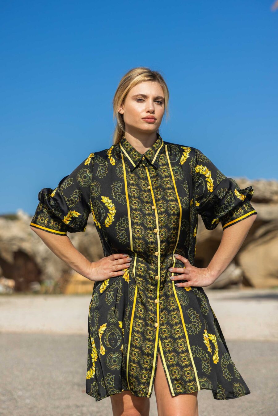 Alexandros shirt dress