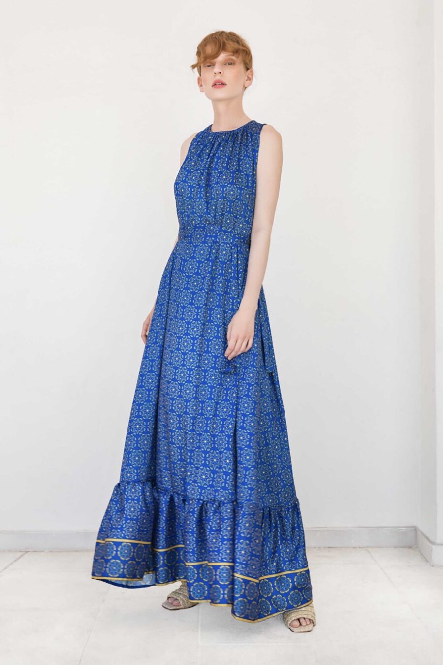 Helios Blue Star dress long
