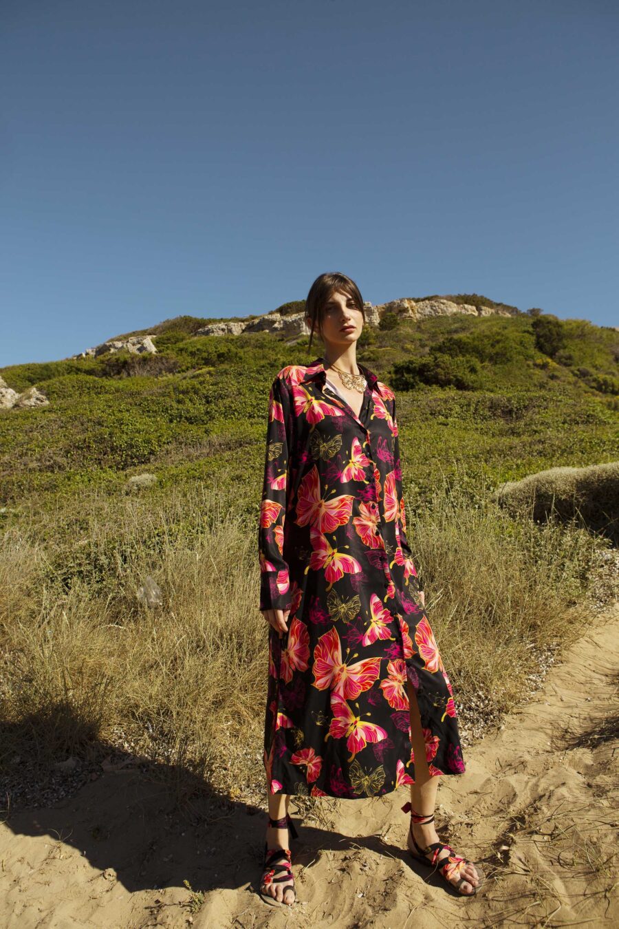 Puppa shirtdress long