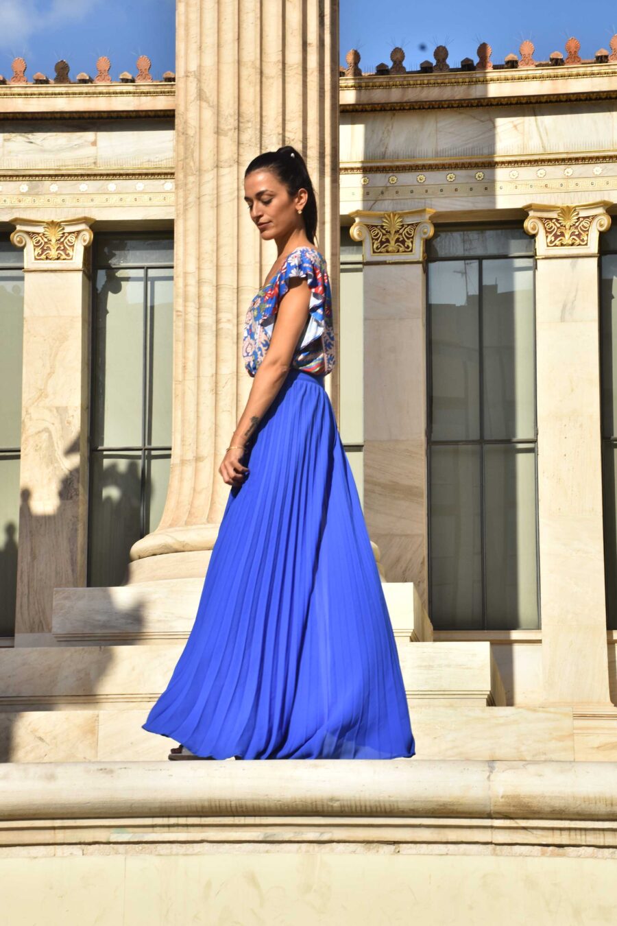 Minoa jumpsuit with plated shirt - Image 2