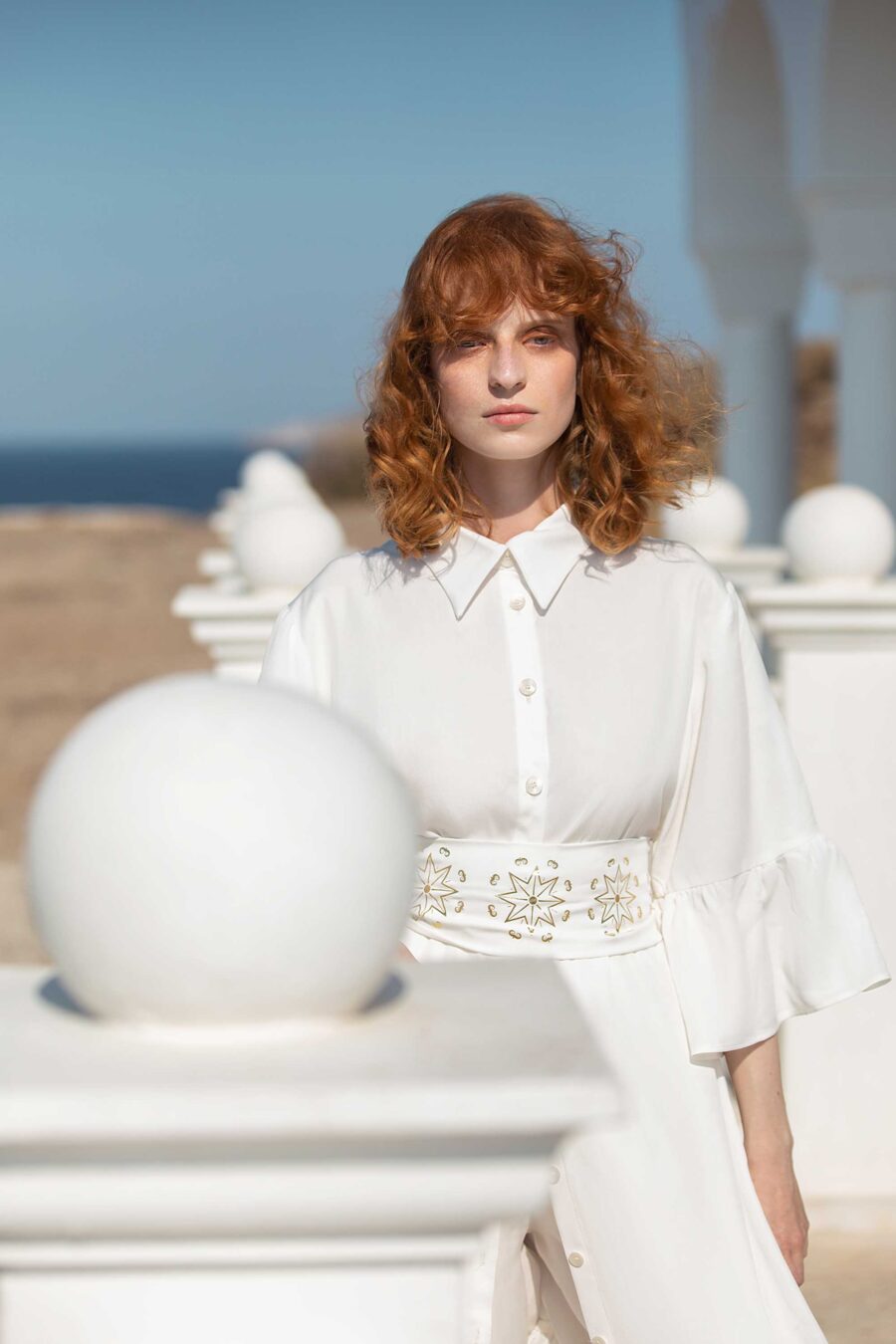 Afrodite shirtdress Volan (sustainable fashion) - Image 3