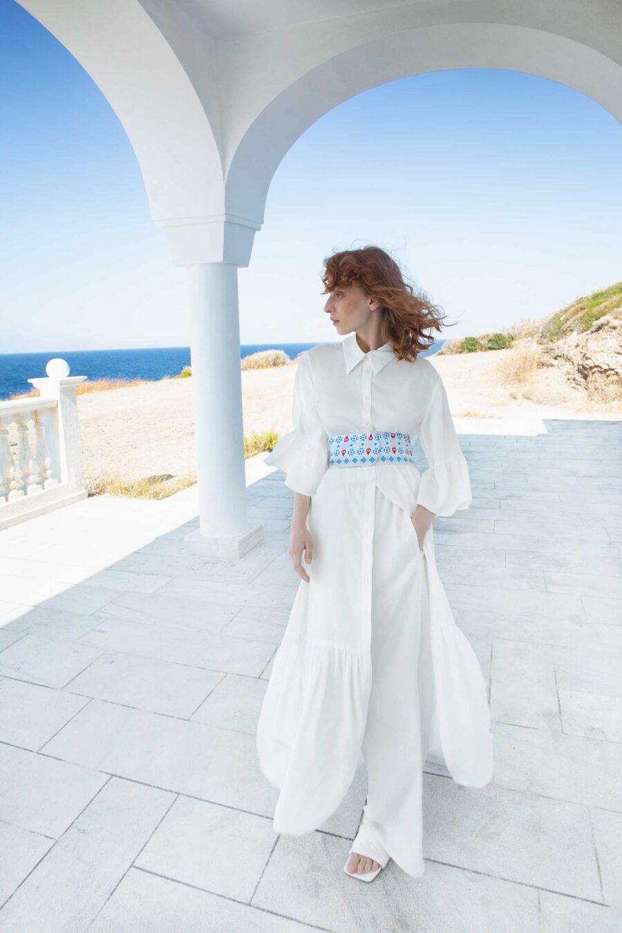 Afrodite shirtdress Volan (sustainable fashion) - Image 2