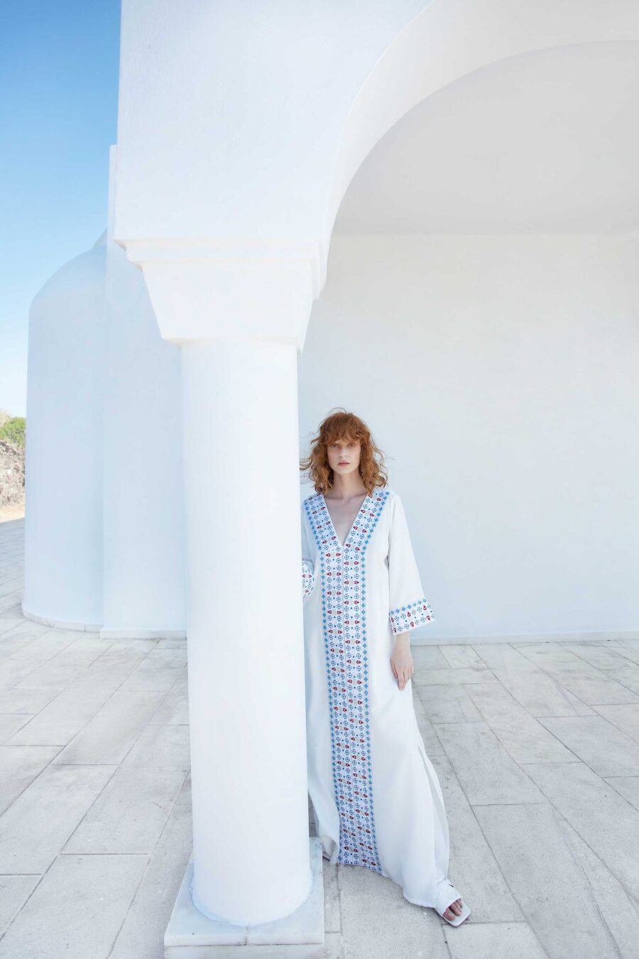 Embroidery Kaftan bamboo long - Image 2